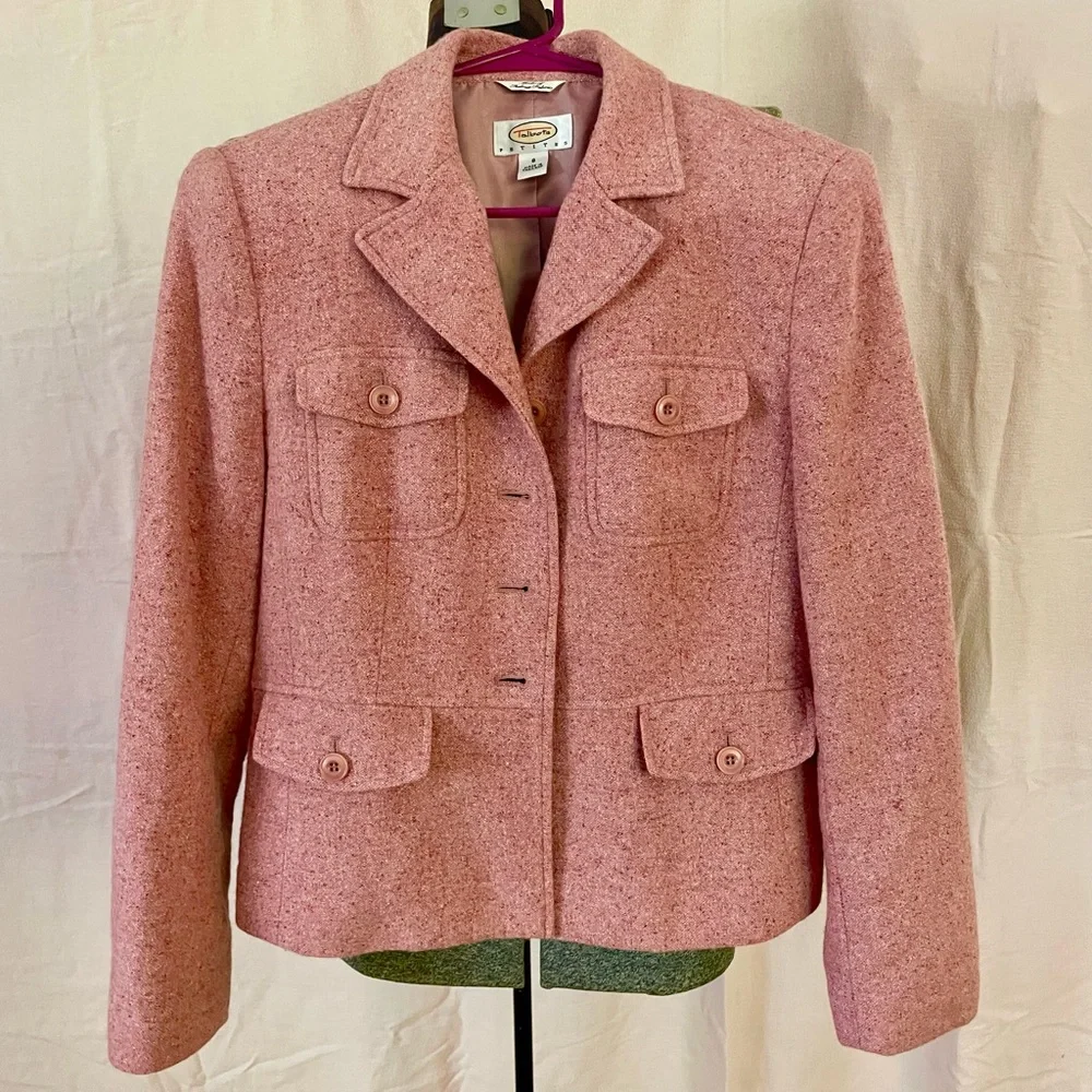 Rose Wool Blazer - Picture 7 of 10